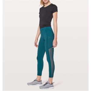 Lululemon Double Day Tight *28" Dark Uniform Blue - Size 4